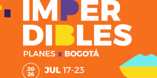 Imagen en letras Imperdibles Bogotá