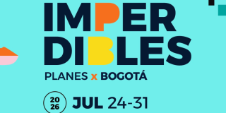 Imagen en letras Imperdibles Bogotá