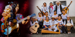 Imagen de las agrupaciones que estarán en concierto en el Teatro Gaitán.