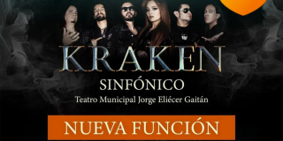 Imagen promo cional del concierto dende se aprecian los integrantes de la banda.