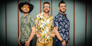 Imagen de Andy, Danny y Dubán, formación vocal actual de Los 50 de Joselito