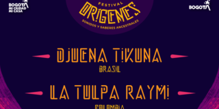 Imagen en letras Festival Orígenes: Djuena Tikuna (Brasil) y Tulpa Raymi (Colombia)