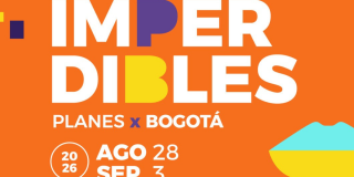 Imagen en letras Imperdibles Bogotá