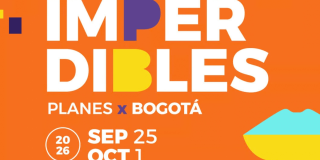 Imagen en letras Imperdibles Bogotá