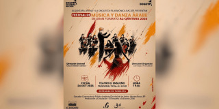 Pieza de prooción del evento.