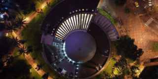 Imagen exterior del Planetario de Bogotá
