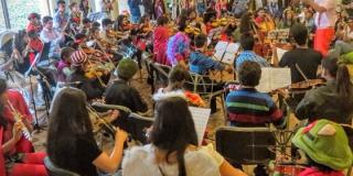 Alumnos de Centros Orquestales Locales - Foto: Orquesta Filarmónica de Bogotá (OFB)