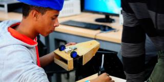 Estudiante de robótica - Foto: Agencia de Noticias UN