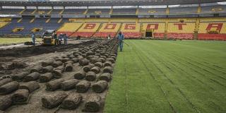 Obras estadio El Campín - Foto: Prensa Alcaldía Mayor de Bogotá / Camilo Monsalve