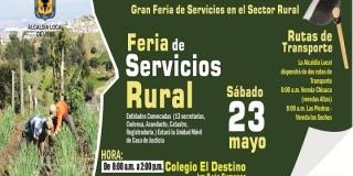 Participe en la Feria de Servicios para el Sector Rural en Usme