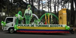 Policía de turismo - Foto: Oficina de Prensa Policía Metropolitana de Bogotá