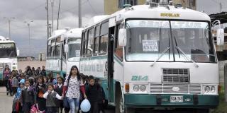 Transporte escolar -Foto: Secretaría de Educación