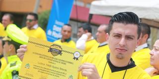 Selección amarilla de taxistas - Foto: Prensa Secretaría de Movilidad 
