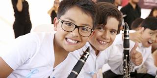 Grupos filarmónicos infantiles - Foto: Orquesta Filarmónica de Bogotá