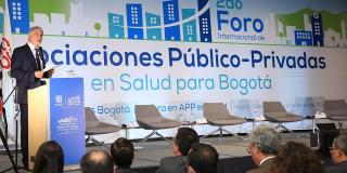 segundo Apertura Foro Internacional de Asociaciones Público Privadas en Salud - Foto: Alcaldía Bogotá / Diego Bauman