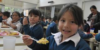 Este es el plan del Distrito para garantizar que no haya hambre en Bogotá. Foto:Secretaría de Educación