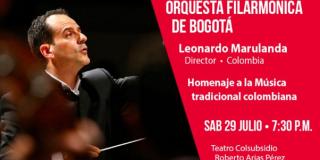Homenaje a la música tradicional colombiana con el Director Leonardo Marulanda 