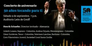 La OFB celebra sus 50 años con la Sinfonía n.º 9 de Beethoven 