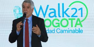 Lanzamiento de actividades de Walk21 Bogotá Ciudad Caminable - Foto: Comunicaciones Alcaldía Bogotá / Diego Bauman 