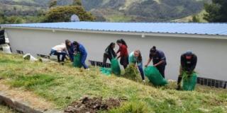  Jornada de limpieza en el Centro Poblado de Betania.
