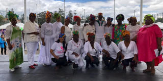 El espíritu del tambor presente en encuentro afro en Bogotá 