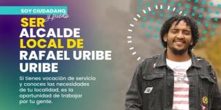 Convocatoria para seleccionar el alcalde o alcaldesa local de Rafael Uribe Uribe