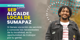 Convocatoria para seleccionar el alcalde o alcaldesa local de Sumapaz 