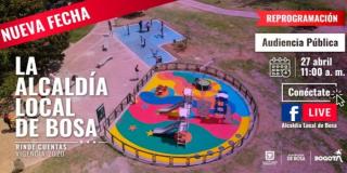 En Audiencia Pública, alcaldesa de Bosa rendirá cuentas 