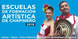 Convocatoria inscripciones a Escuelas Artísticas de Chapinero 