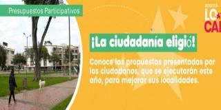 Los proyectos ciudadanos elegidos serán financiados este año por la localidad de  Ciudad Bolívar