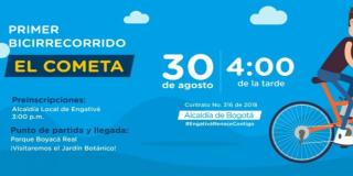 Programación oficial eventos deportivos: Bicirrecorridos