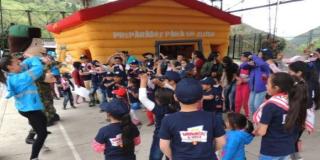 En Nazareth se desarrolló la jornada de Bomberitos en el Territorio