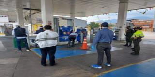 Realizamos operativo a las estaciones de servicio