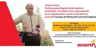 Elección de integrantes del Consejo de Planeación Local de Engativá, periodo 2020-2023 