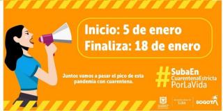 Distrito anuncia cuarentena estricta en tres localidades y nuevas medidas hospitalarias