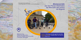 Bicirecorrido por las plazas de mercado del centro de Bogotá