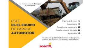 Equipo y Maquinaria del Fondo de Desarrollo Local de Sumapaz