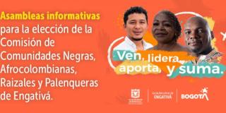 Inician Asambleas informativas para la elección de la Comisión de Comunidades Negras, Afrocolombianas, Raizales y Palenqueras de Engativá
