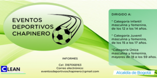 Se abren inscripciones a eventos deportivos en Chapinero