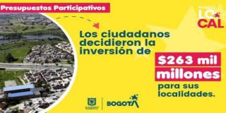 Propuestas ganadoras presupuestos participativos 2020 Antonio Nariño