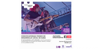 Programa Distrital de Estímulos 2020 ofrece becas para la localidad de Suba