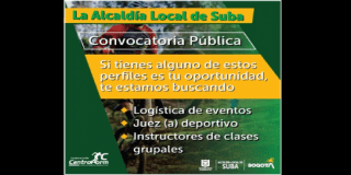 Convocatoria pública para el desarrollo de actividades recreodeportivas