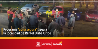 Programa ‘zona segura’ llega a la localidad de Rafael Uribe Uribe