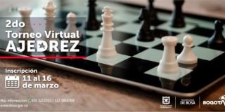 Inicia 2do Torneo Virtual de Ajedrez en Bosa ¡Buscamos talento local!