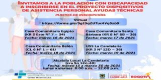 Inscríbete al proyecto de dispositivos de asistencia personal 