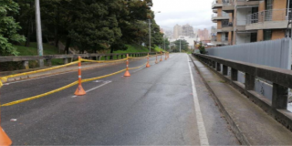 Finalizan trabajos de reparación y se pone en servicio el 100% del puente de la Av. Circunvalar con 25B