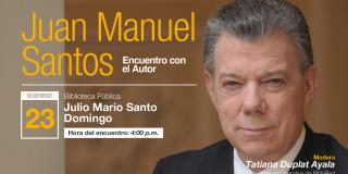 La batalla por la paz, encuentro con Juan Manuel Santos