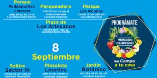 Mercados Campesinos este fin de semana!