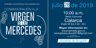 Conmemoración a la Virgen de las Mercedes.