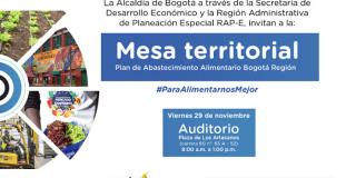 Alcaldía de Bogotá trabaja en la construcción del nuevo Sistema de Abastecimiento de Alimentos para la ciudad